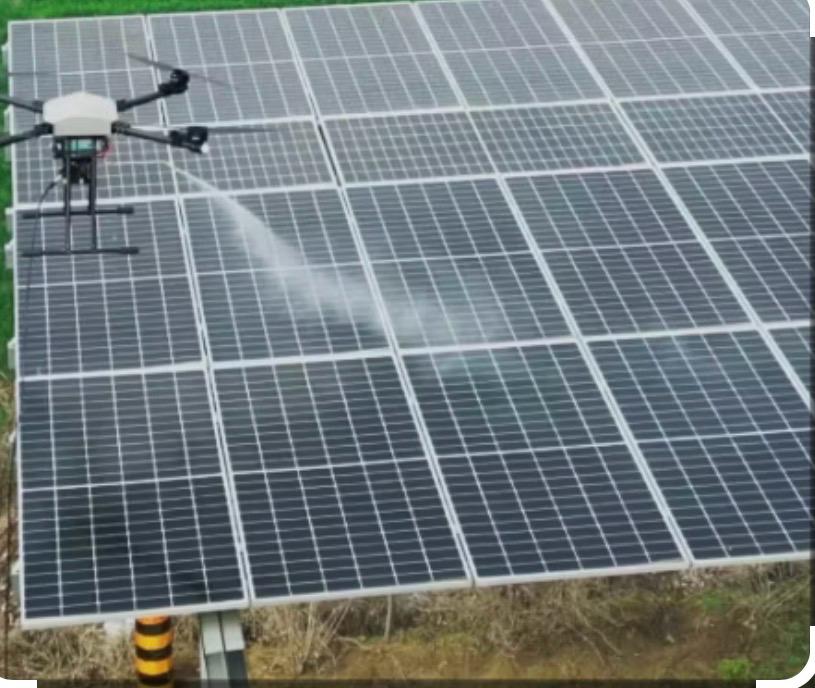 GES Solar panel temizliği